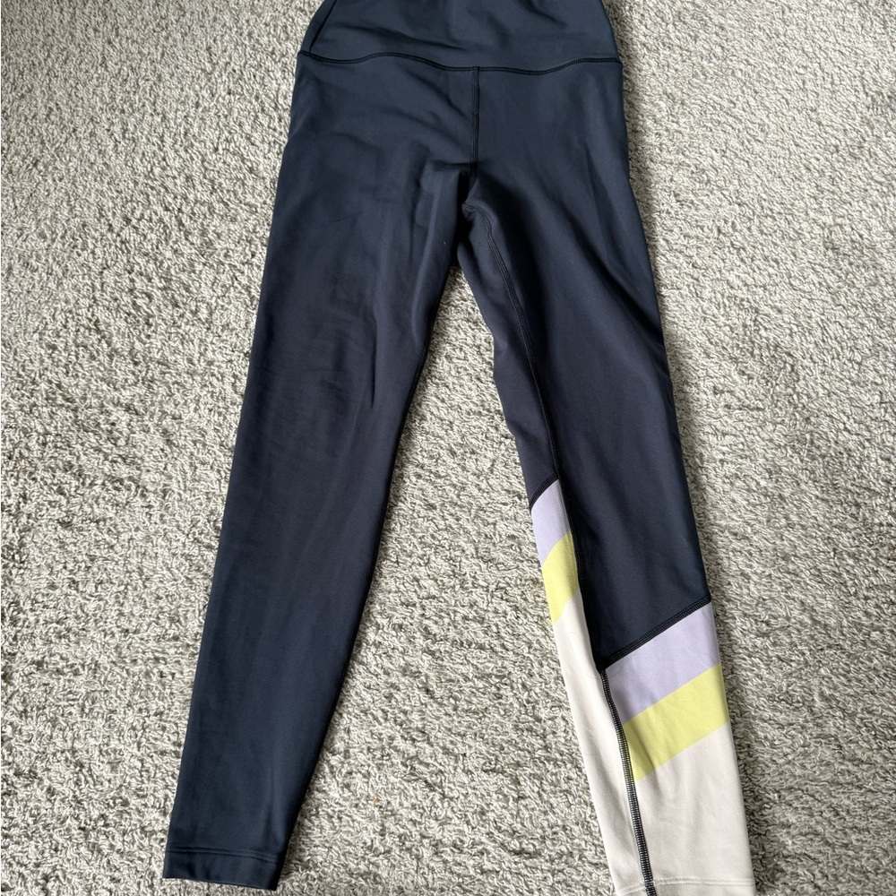 Peloton Navy and Multicolor Leggings